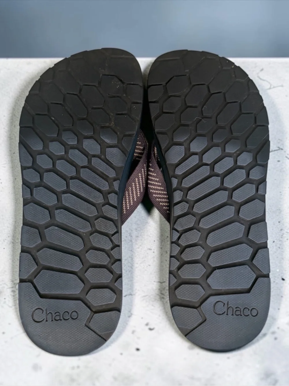 Chaco Men's Lowdown Flip Sandals - Navy / Storm Blue - Size 11 (JCH108327)